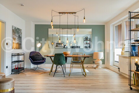 furnished apartement for rent in Hamburg Uhlenhorst/Kanalstraße.