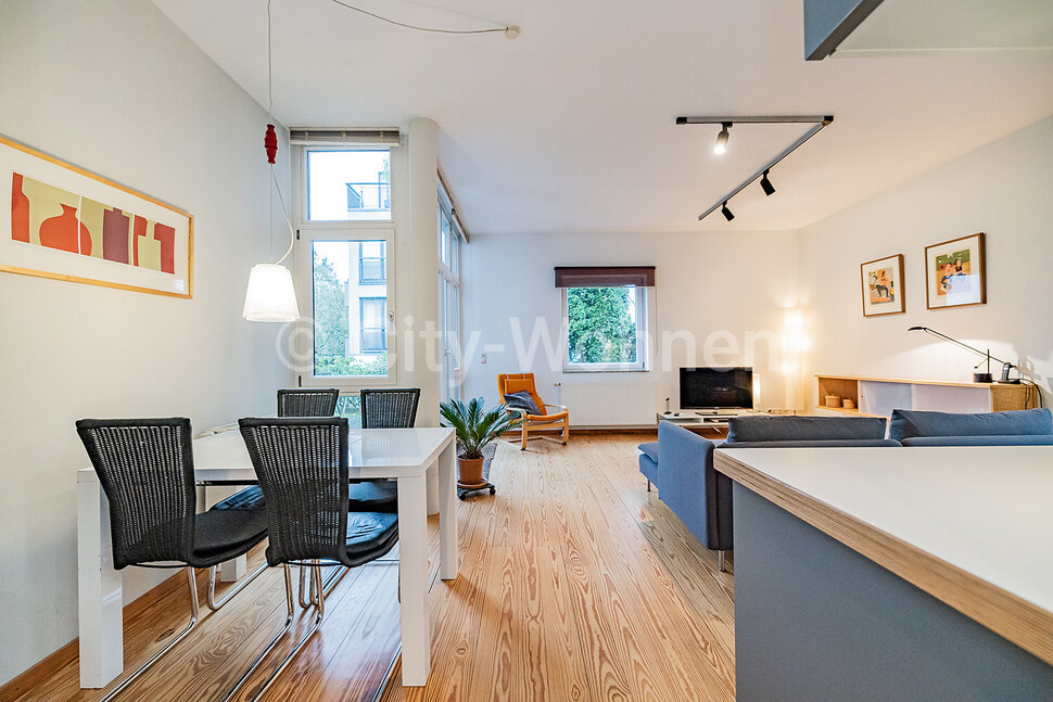 moeblierte Wohnung mieten in Hamburg Ottensen/Elbchaussee.