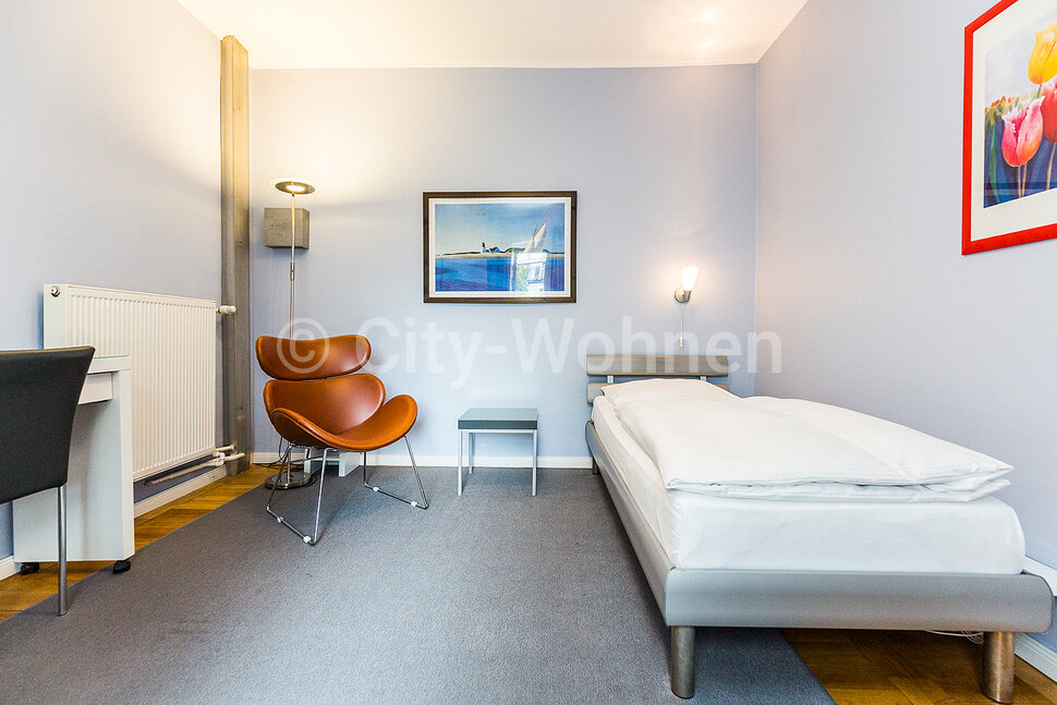 Alquilar apartamento amueblado en Hamburgo Barmbek/Tieloh.  vivir y dormir