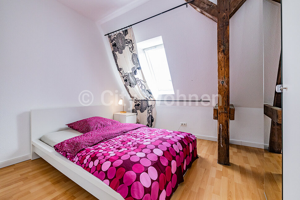furnished apartement for rent in Hamburg Eimsbüttel/Langenfelder Damm.  bedroom