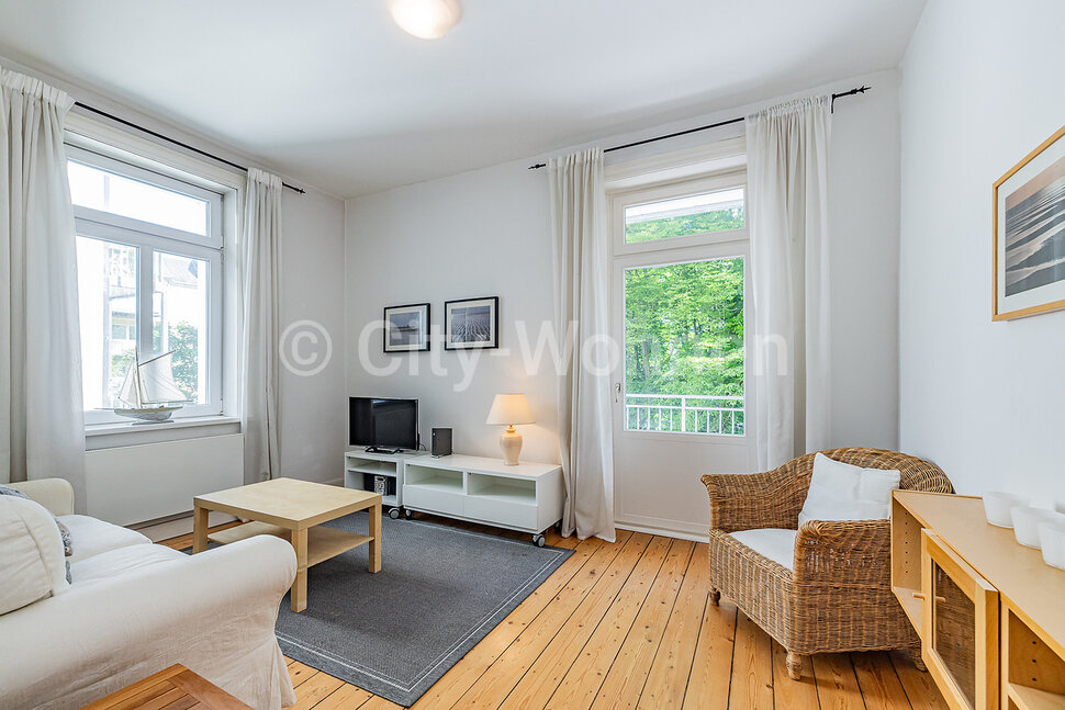 Alquilar apartamento amueblado en Hamburgo Eppendorf/Kremperstraße.  