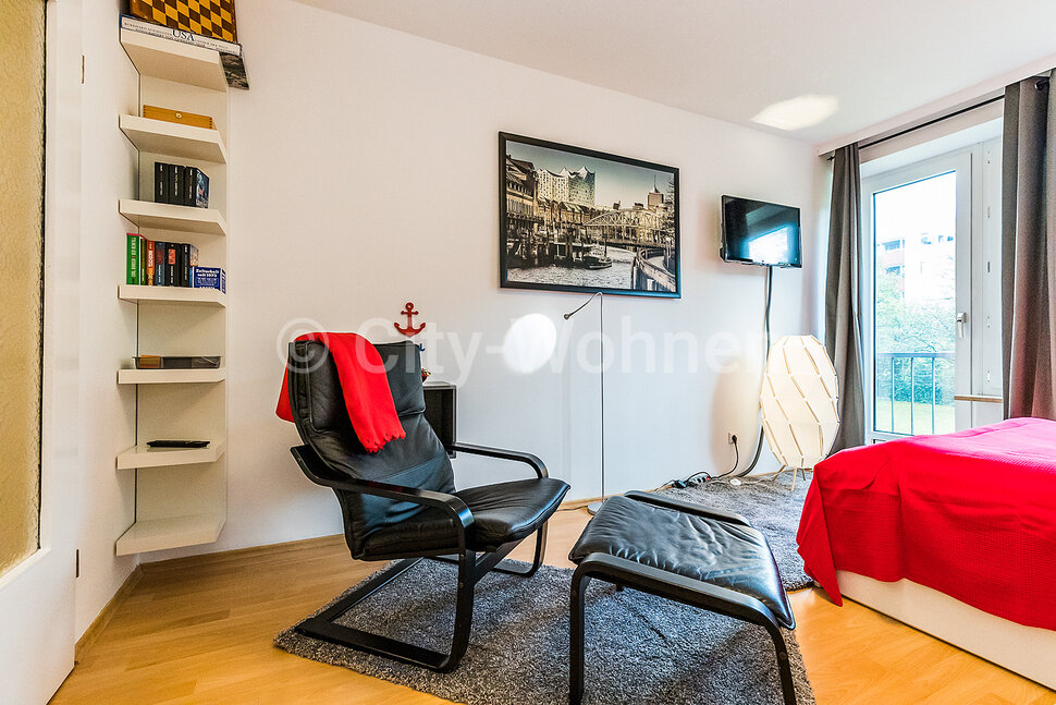 moeblierte Wohnung mieten in Hamburg Hoheluft/Troplowitzstraße. Wohnen & Essen
