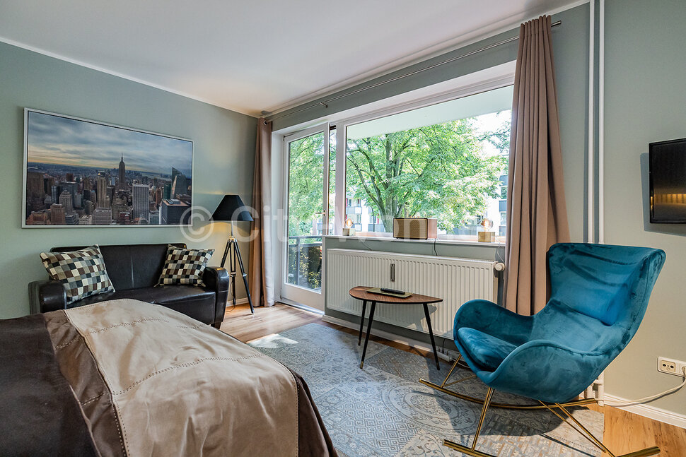 moeblierte Wohnung mieten in Hamburg Eilbek/Blumenau.  