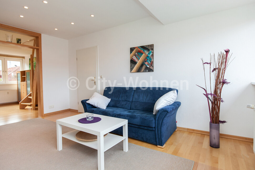 Alquilar apartamento amueblado en Hamburgo Eilbek/Wielandstraße.  salón