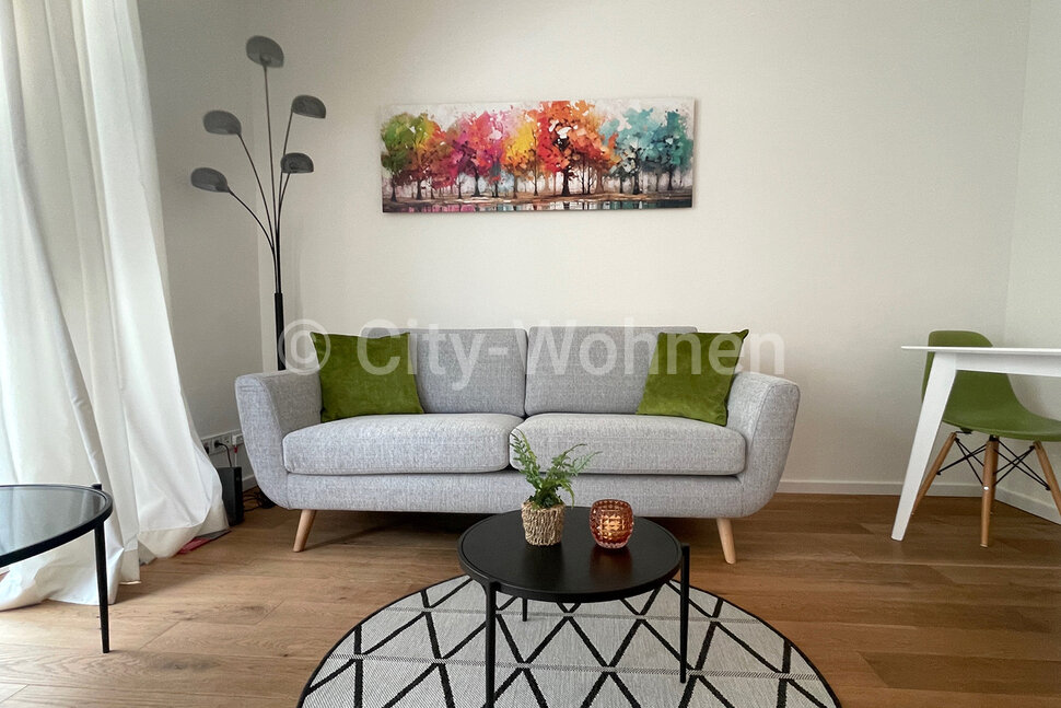 moeblierte Wohnung mieten in Hamburg Eppendorf/Erikastraße.