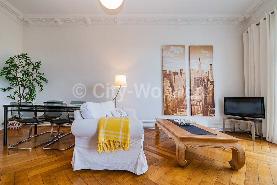 Alquilar apartamento amueblado en Hamburgo Rotherbaum/Rothenbaumchaussee. vivir y comer