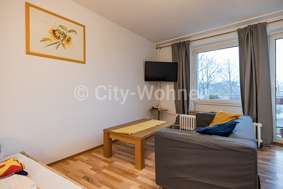 Möblierte Wohnung mit Balkon in HamburgEilbek CityWohnen Wohnen