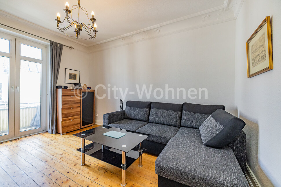 moeblierte Wohnung mieten in Hamburg Eppendorf/Kegelhofstraße.