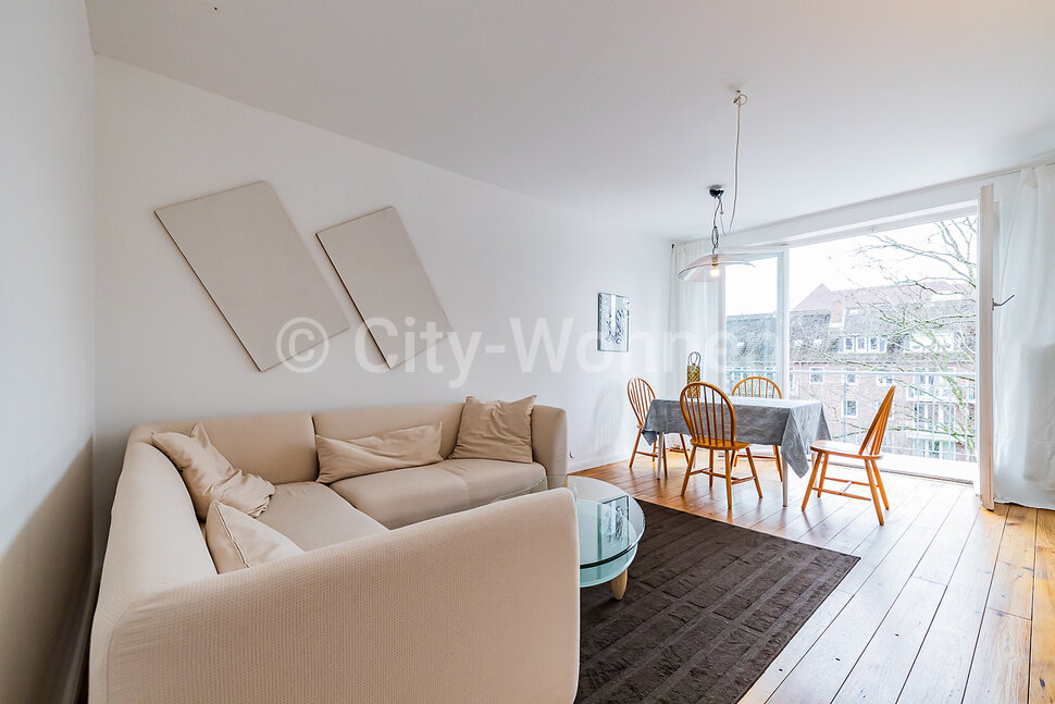 Alquilar apartamento amueblado en Hamburgo Eppendorf/Husumer Straße.  vivir y comer