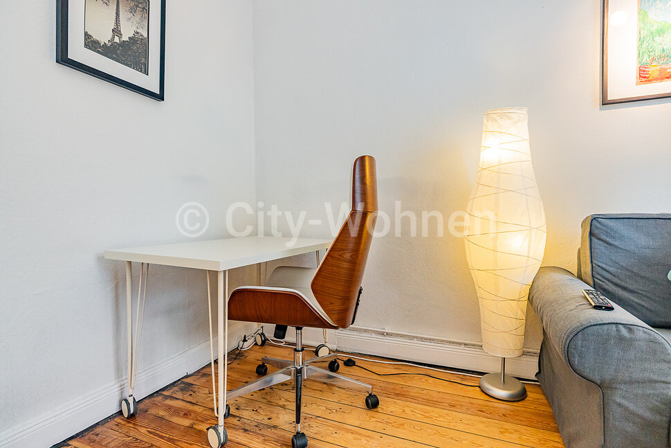 Furnished apartment with Balcony near the Hamburg Michel in Hamburg