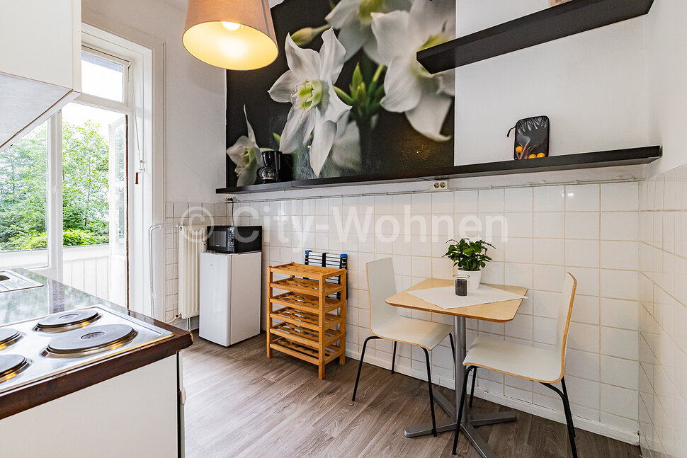Furnished apartment with Balcony near the Hamburg Michel in Hamburg