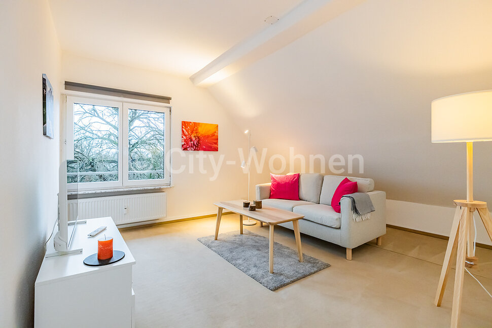 moeblierte Wohnung mieten in Hamburg Groß Flottbek/Wilhelmistraße.