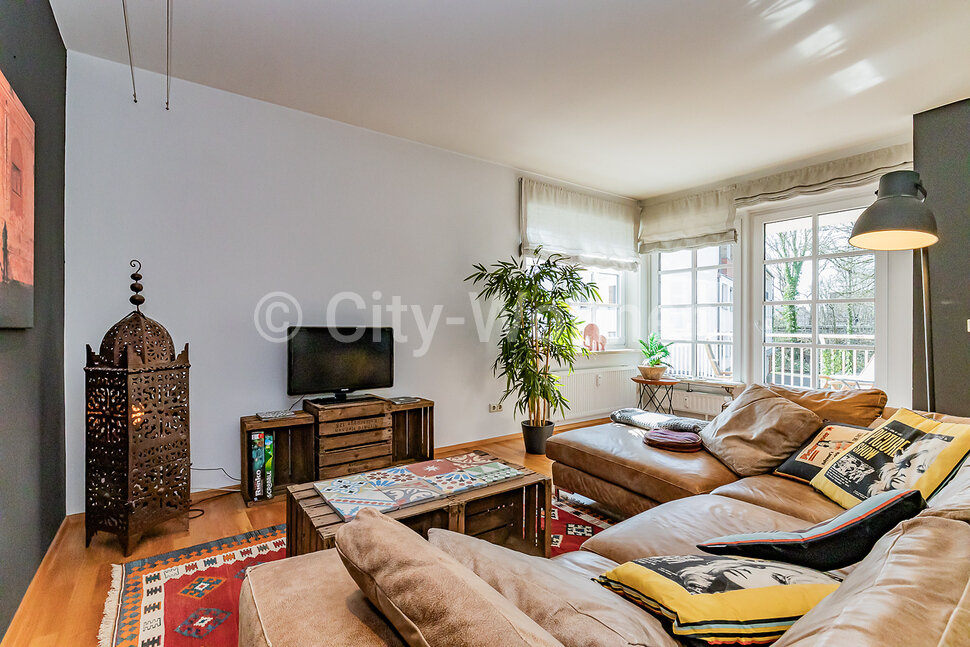 moeblierte Wohnung mieten in Hamburg Winterhude/Alsterdorfer Straße.  