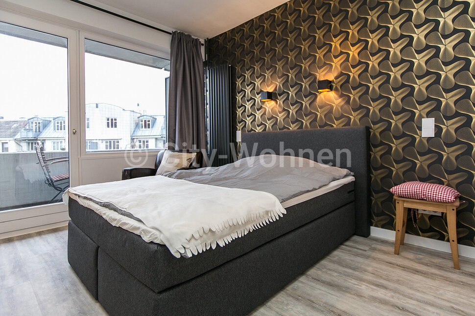 moeblierte Wohnung mieten in Hamburg Winterhude/Ohlsdorfer Straße.  Wohnen & Schlafen