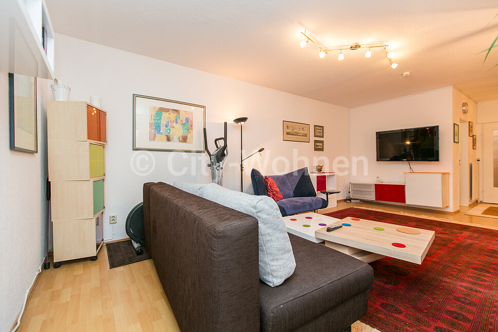 furnished apartement for rent in Hamburg Harburg/Rotbergfeld.  living room