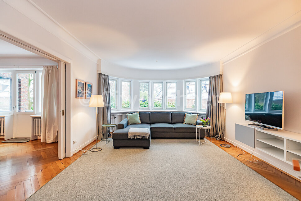 moeblierte Wohnung mieten in Hamburg Groß Flottbek/Rosenhagenstraße.  