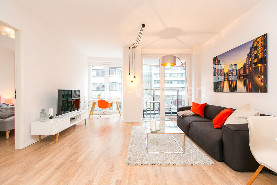 furnished apartement for rent in Hamburg Neustadt/Alter Steinweg.  living & working