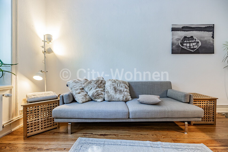 moeblierte Wohnung mieten in Hamburg Eimsbüttel/Lutterothstraße.