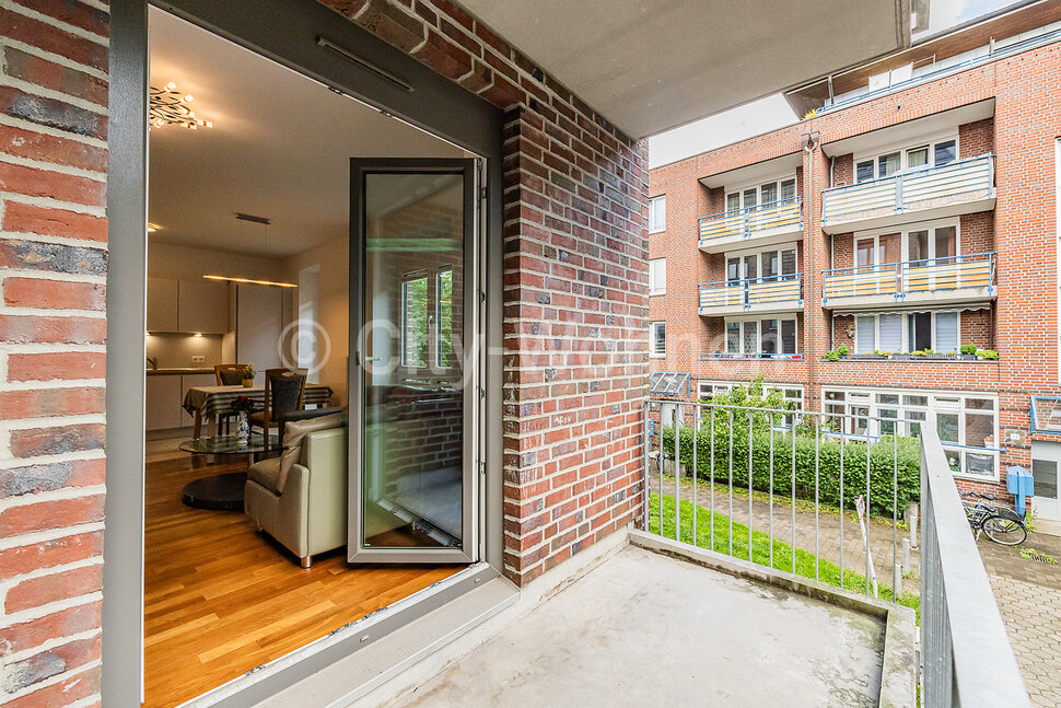 Furnished 2room apartment with balcony in HamburgAltona CityWohnen