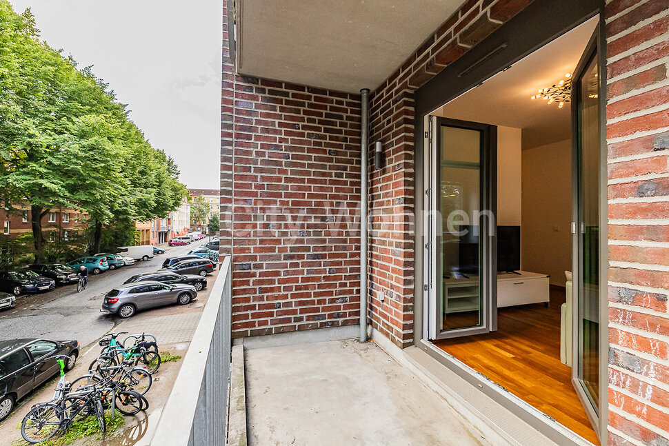 Furnished 2room apartment with balcony in HamburgAltona CityWohnen