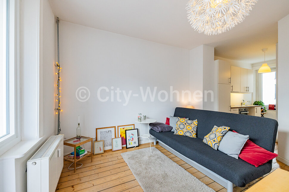 moeblierte Wohnung mieten in Hamburg Winterhude/Knickweg.  