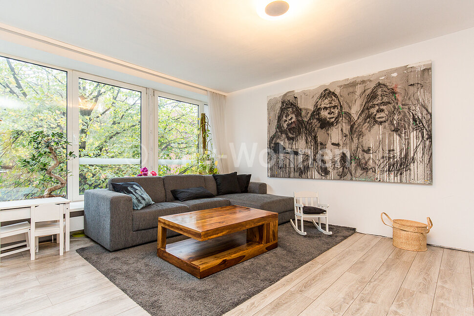 Alquilar apartamento amueblado en Hamburgo Hohenfelde/Sechslingspforte. vivir y comer 3