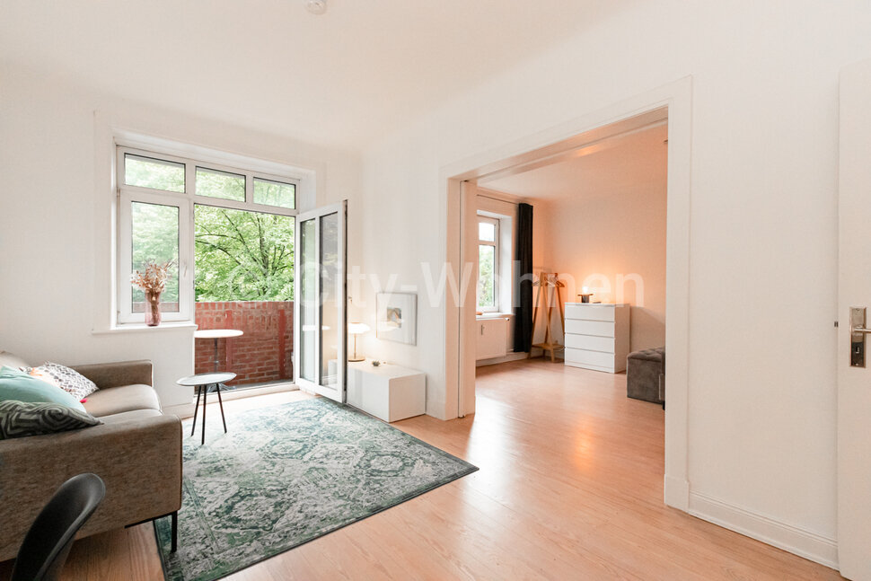 moeblierte Wohnung mieten in Hamburg Eimsbüttel/Heymannstraße.