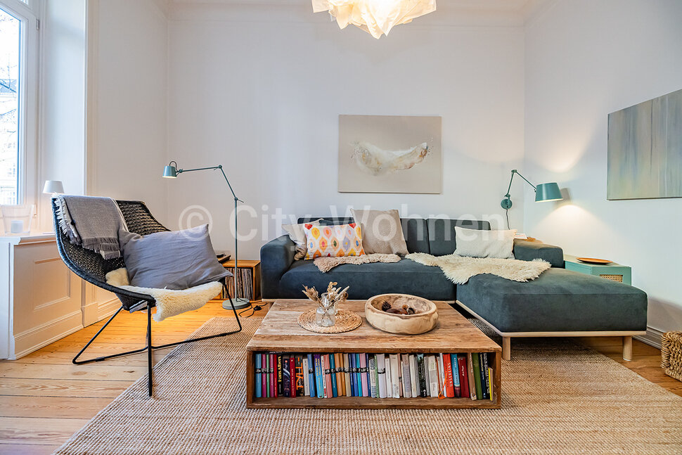 moeblierte Wohnung mieten in Hamburg Eimsbüttel/Lutterothstraße.