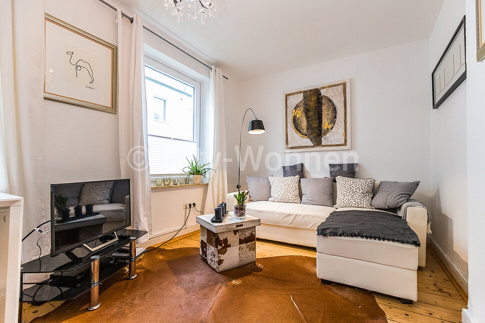 Alquilar apartamento amueblado en Hamburgo Eppendorf/Geschwister-Scholl-Straße.  salón