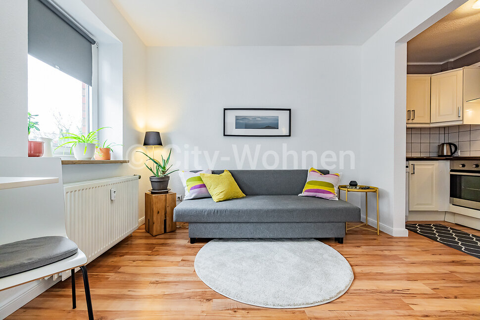 moeblierte Wohnung mieten in Hamburg Ottensen/Donnerstraße.