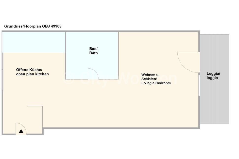 Schick ausgestattetes Apartment im zentral gelegenen Stadtteil Hamburg