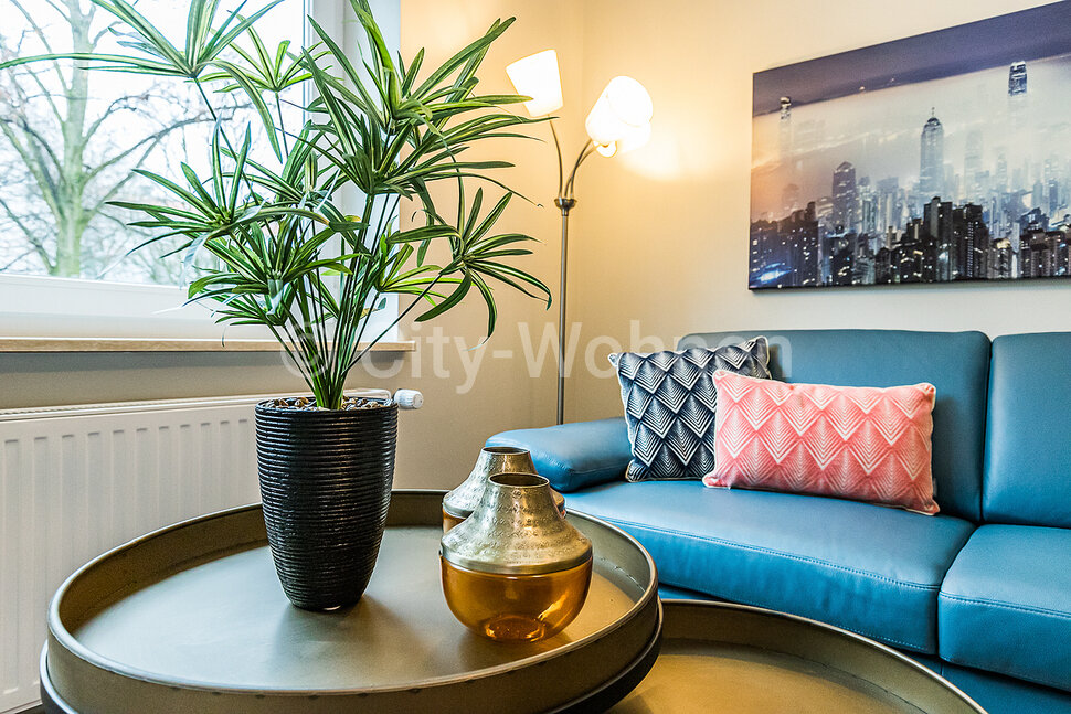furnished apartement for rent in Hamburg Rotherbaum/Rutschbahn. living & sleeping
