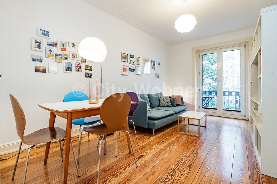 Alquilar apartamento amueblado en Hamburgo Winterhude/Himmelstraße.