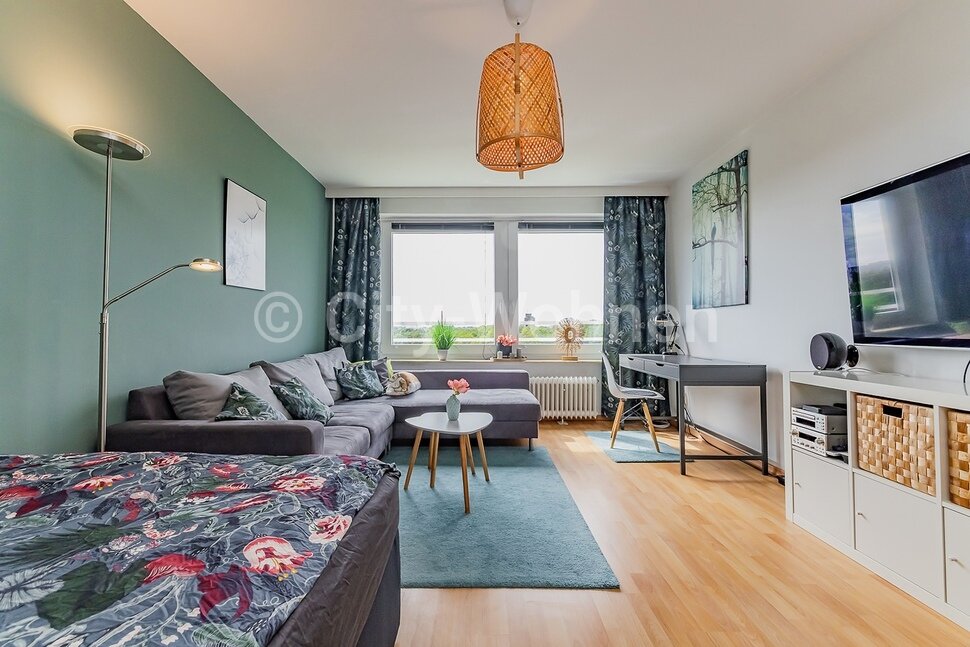 moeblierte Wohnung mieten in Hamburg Lokstedt/Stresemannallee.  