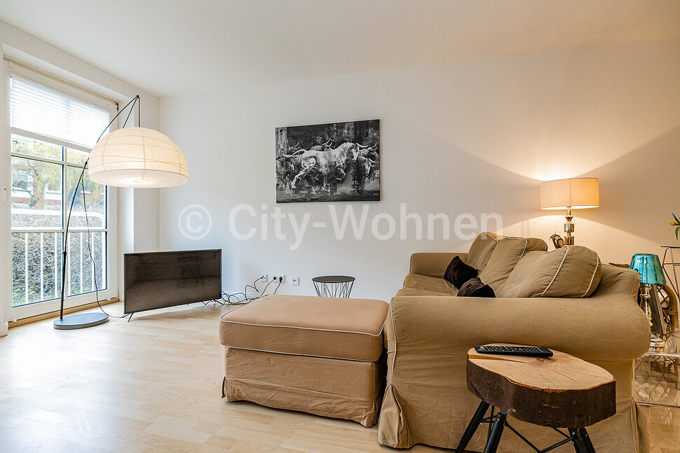 Alquilar apartamento amueblado en Hamburgo Eppendorf/Kegelhofstraße.  