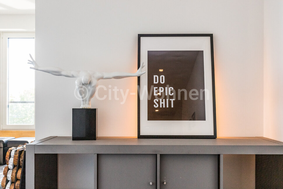 Directly on the waterfront, completely furnished apartment on the