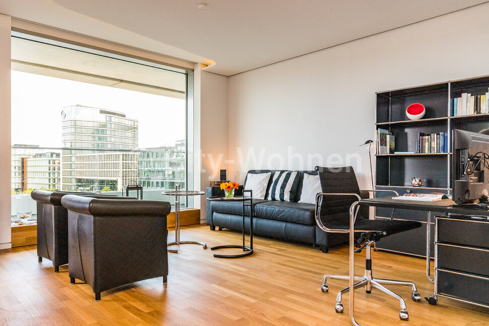 Furnished modern apartment with view of the Elbphilharmonie in HamburgHafenCity CityWohnen