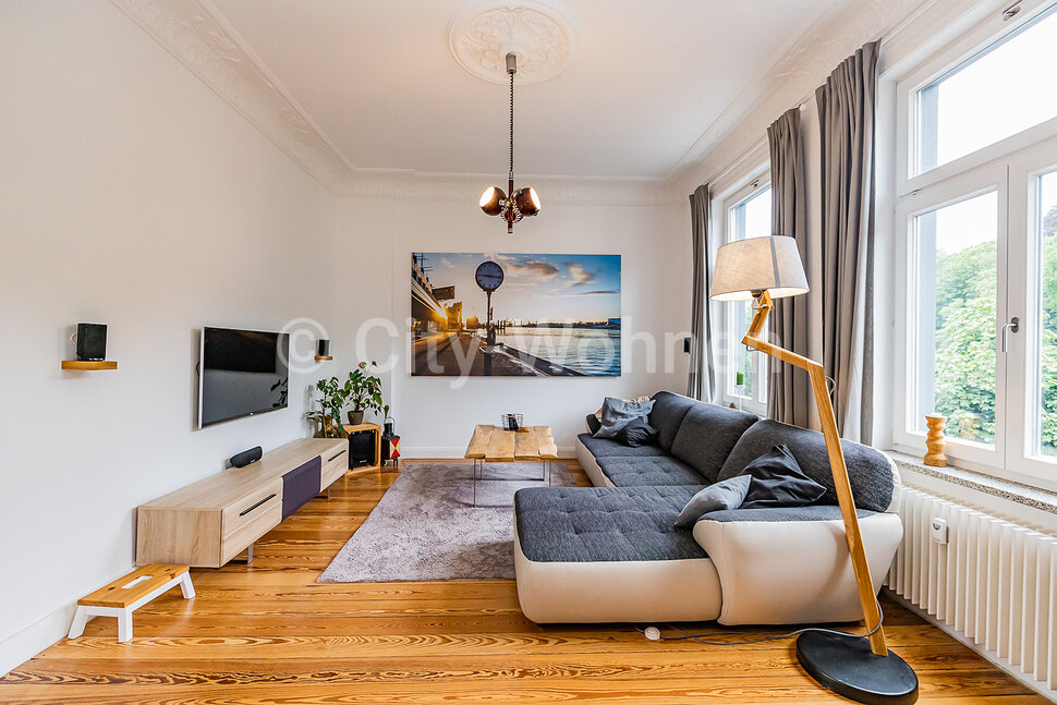 furnished apartement for rent in Hamburg Bergedorf/Holtenklinker Straße. living room