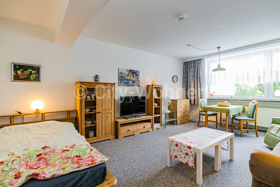 furnished apartement for rent in Hamburg Wandsbek/Friedrich-Ebert-Damm.  living & sleeping