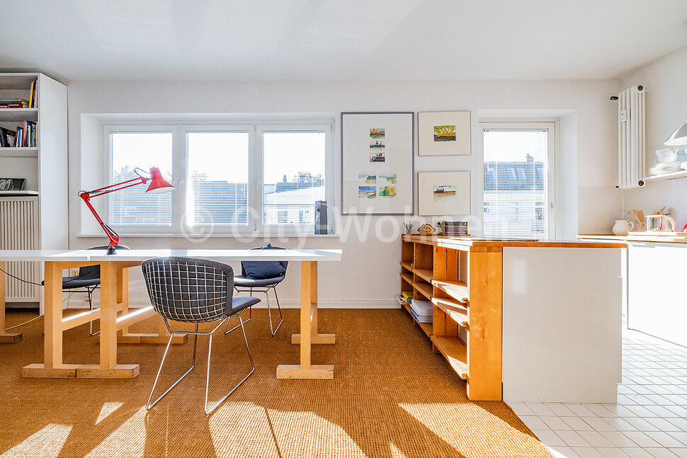 Alquilar apartamento amueblado en Hamburgo Hoheluft/Wrangelstraße.  vivir y comer