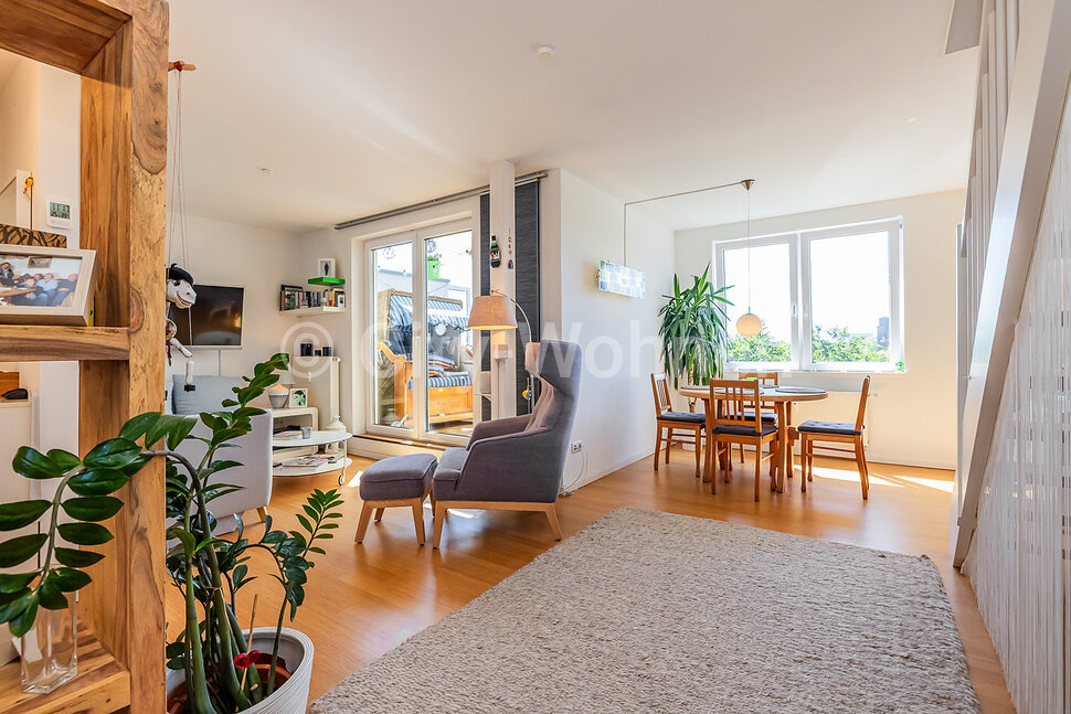 Alquilar apartamento amueblado en Hamburgo Winterhude/Kaemmererufer.