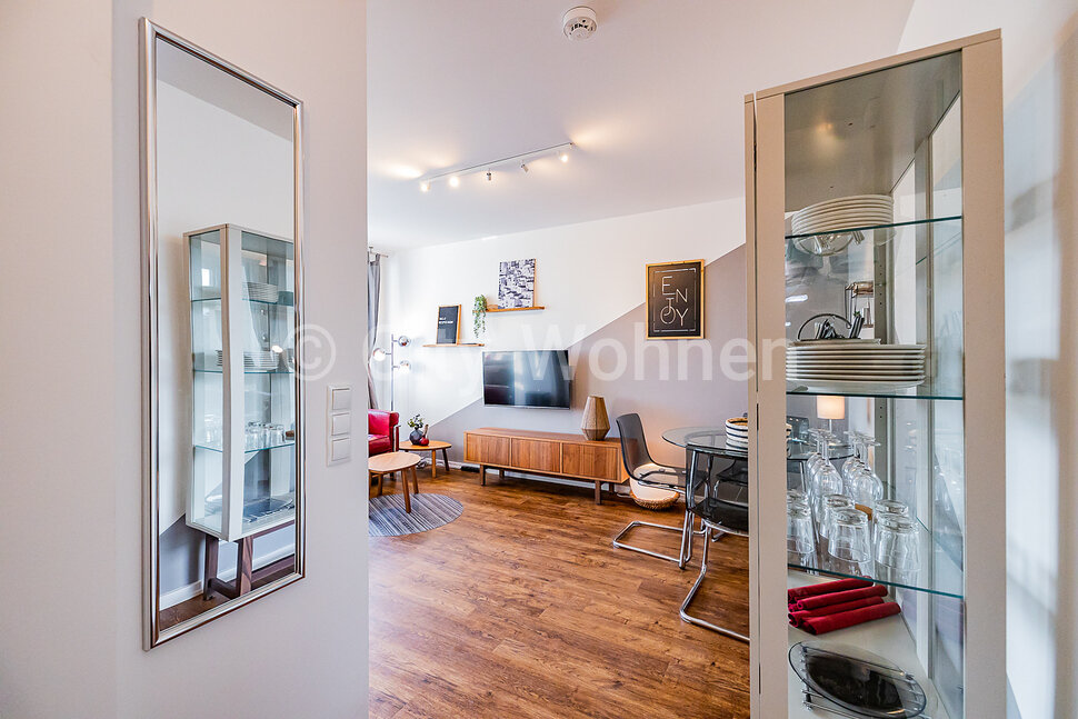 Schicke kleine 2-Zimmer-Wohnung in Szenelage mit Blick auf den Michel in Hamburg-St.Pauli - Foto 5