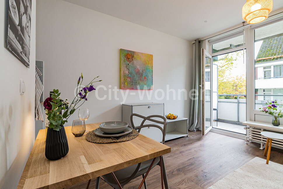 moeblierte Wohnung mieten in Hamburg Lokstedt/Platanenallee. Wohnen & Essen