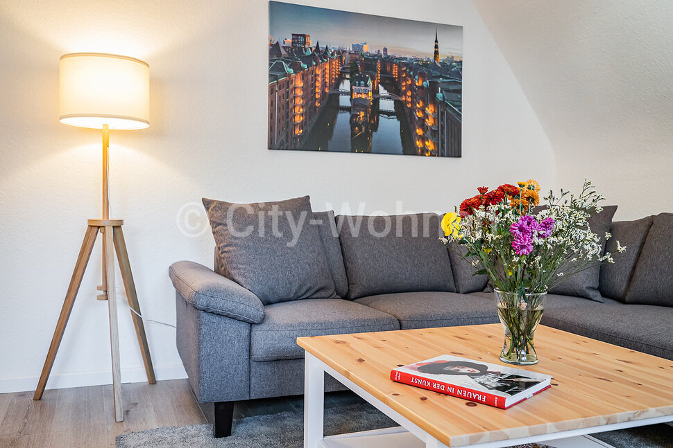 moeblierte Wohnung mieten in Hamburg Sasel/Saseler Loge. Wohnen & Essen