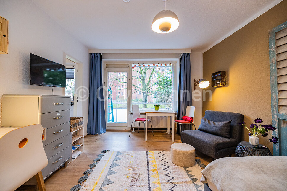 furnished apartement for rent in Hamburg Hoheluft/Wiesingerweg.