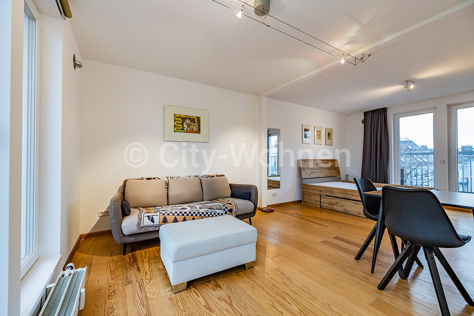 furnished apartement for rent in Hamburg Eimsbüttel/Eppendorfer Weg.  