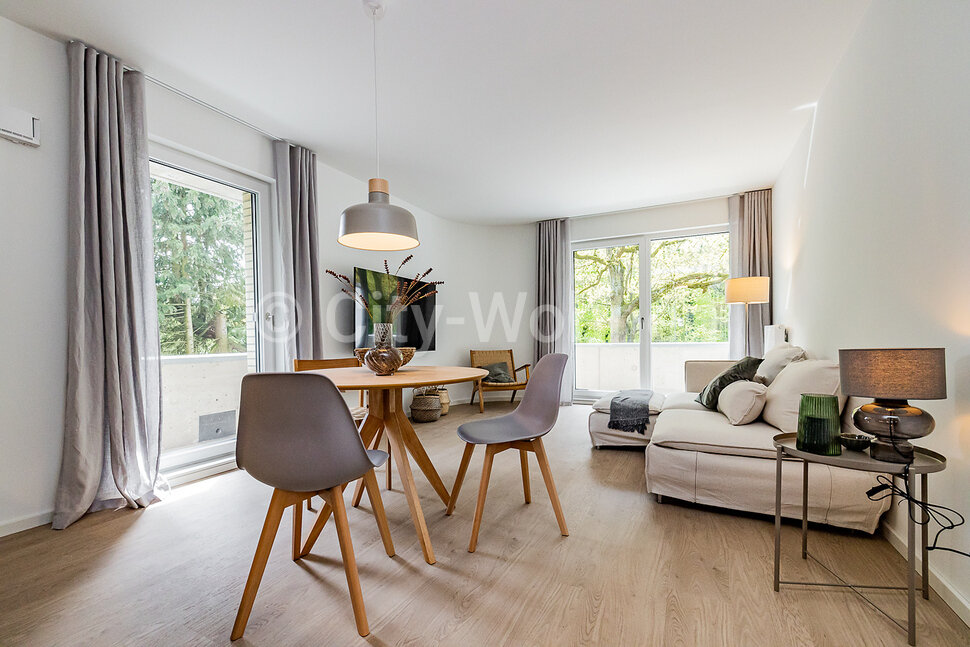 furnished apartement for rent in Hamburg Winterhude/Jahnring.  