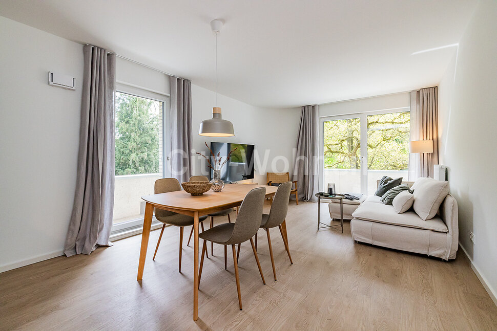 Alquilar apartamento amueblado en Hamburgo Winterhude/Jahnring.