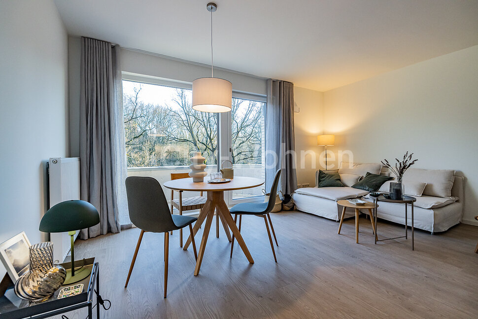 Furnished, 2bedroom apartment in new building with balcony in HamburgWinterhude CityWohnen