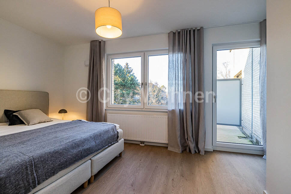 Furnished, 2bedroom apartment in new building with balcony in Hamburg